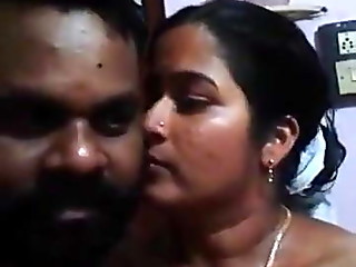 Aunty, Stepmom, Asian, Kissing, Big boobs, Hairy, Mature, Milf, Busty asian